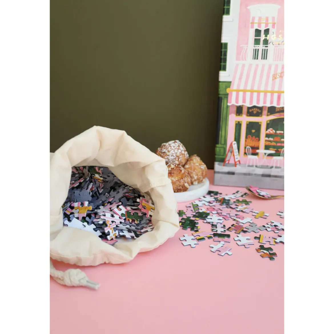 Puzzle Pink Bakery - 1000 pièces
