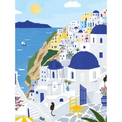 Puzzle Rainbow Santorini - 500 pièces