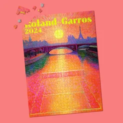 Puzzle Roland-Garros Paul ROUSTEAU, 2024 - 1000 pièces - 49x68 cm