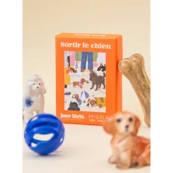 Puzzle Sortir le chien - 100 Pièces