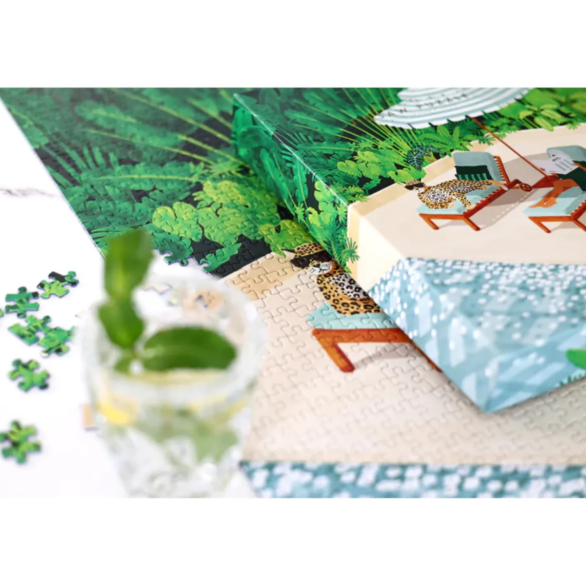 Puzzle Summer Pool - 1000 pièces