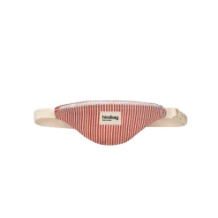 Sac Banane Enfant Augustin - Rayures Fines Rouge