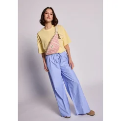 Sac Banane Olivia - Rayures Larges Rose
