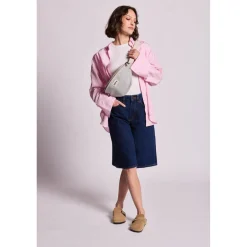 Sac Banane Olivia - Rayures Larges Bleu