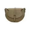 Sac bandoulière - Cuir Grainé Madelena Taupe