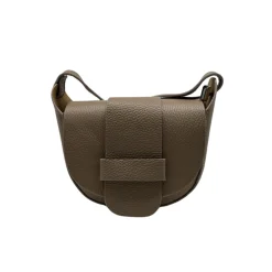 Sac bandoulière - Cuir Grainé Margot Taupe