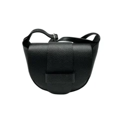 Sac bandoulière - Cuir Grainé Margot Noir