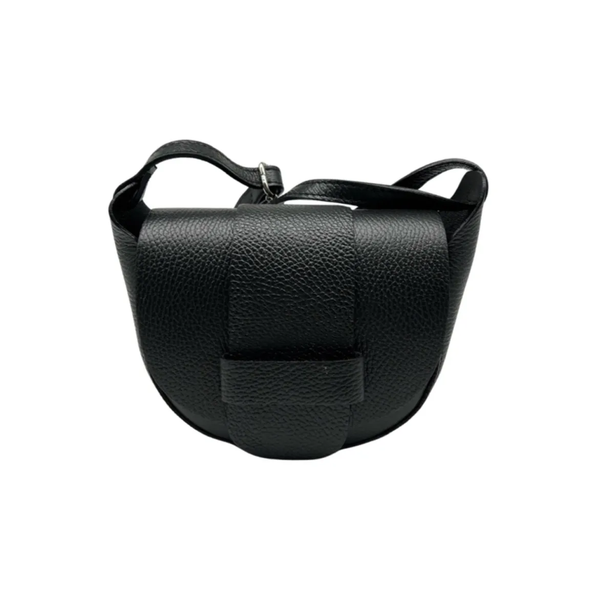 Sac bandoulière - Cuir Grainé Margot Noir