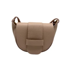 Sac bandoulière - Cuir Grainé Margot Nude