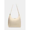 Sac hobo Claire - Velours Beige