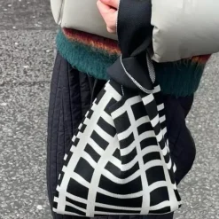 Sac Maille - Graphic Grid Noir