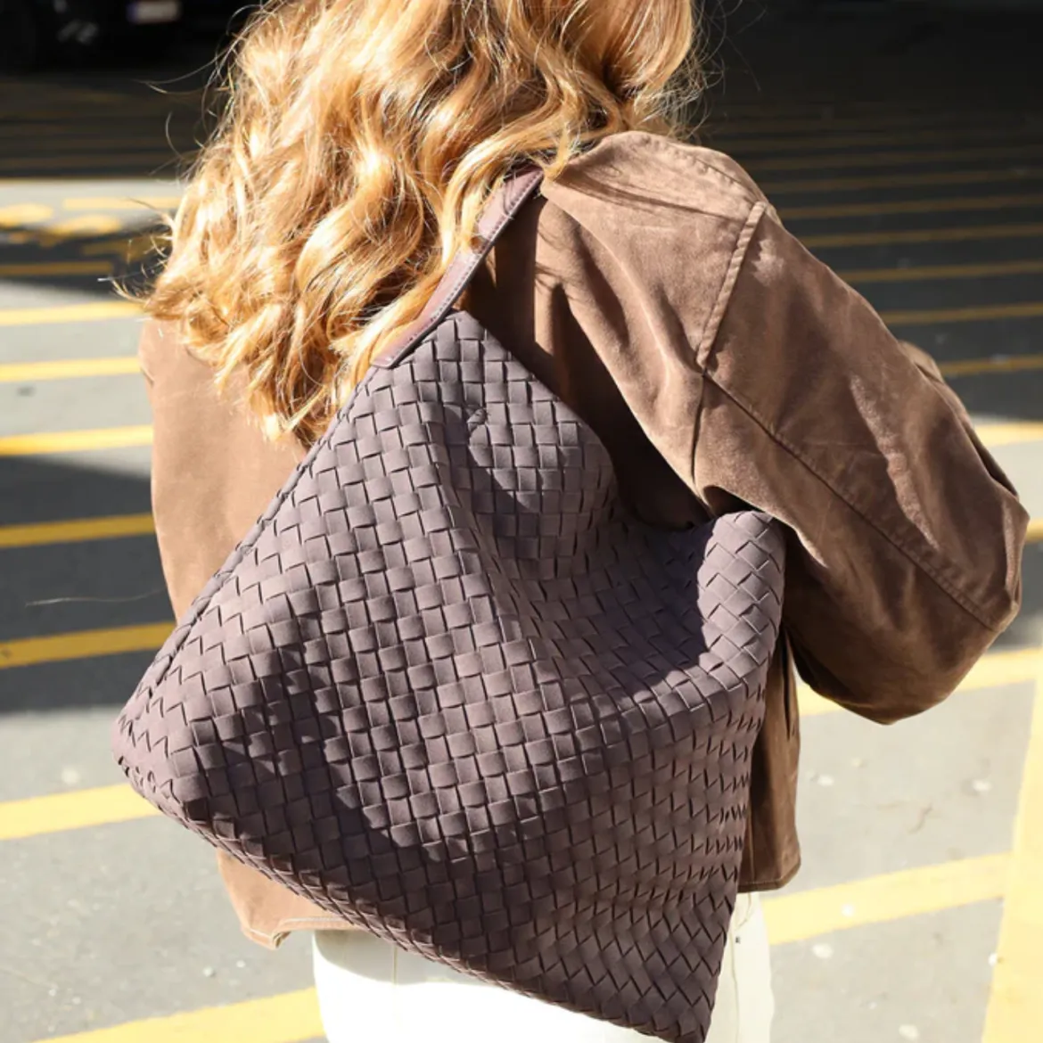 Sac à main Dagmar - Mat Brun Foncé
