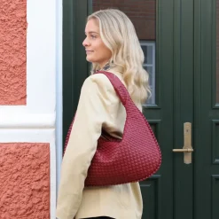 Sac à main Maria - Bordeaux