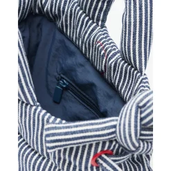 Sac Ona Micro - Cotton Navy Stripe