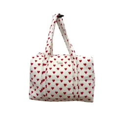 Sac Week-End Coeur - Love Cherry