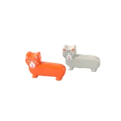 Salière et poivrière - Chat