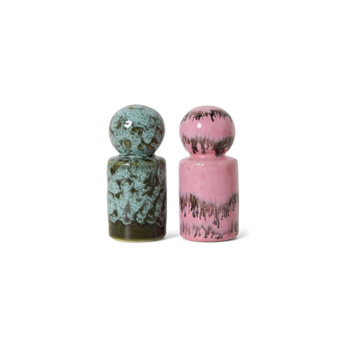 Salière & poivrière 70s Baroque