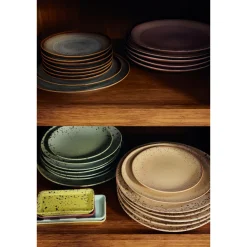 Set de 2 assiettes à dessert 70s ceramics - Fleck