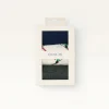 Set de 3 chaussettes Skieur - Marine Vert - 43/45