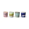 Set de 4 coquetiers 70s Vibrance