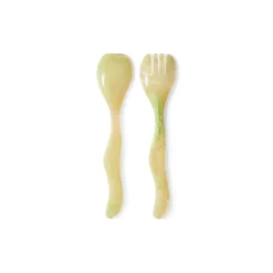 Set de 2 couverts à salade Mist Green