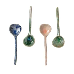 Set de 4 cuillères Coquillages