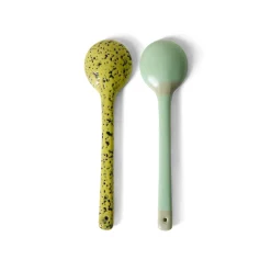 Set de 2 Cuillères en céramique 70's - Mines