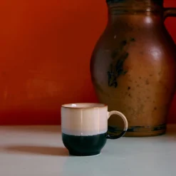 Set de 4 mugs café 70s Abrastract