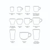 Set de 4 mugs Coffee 70s Pop Art