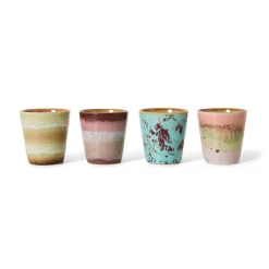 Set de 4 mugs Ristretto 70s Futurism