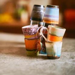 Set de 4 Mugs 70's Retro