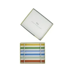 Set de 6 pailles Colorées en Verre Whistler
