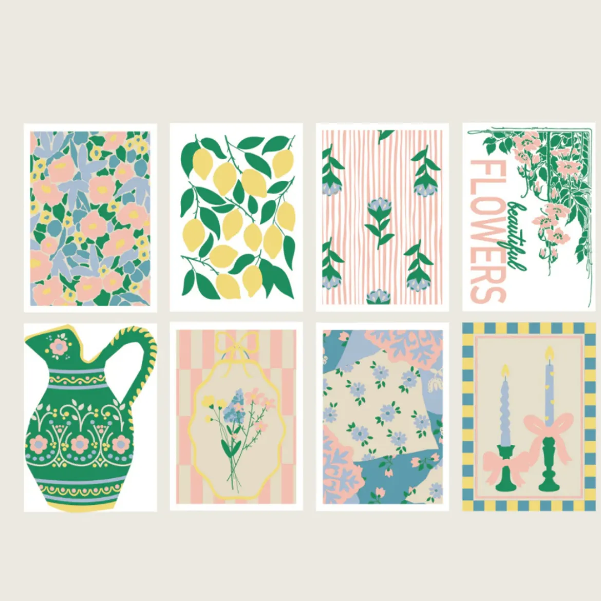 Set de peinture délicatesses