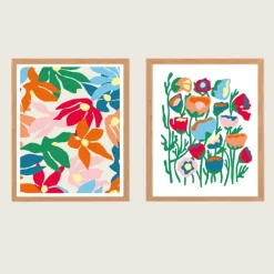 Set de peinture - Fleurs Multico