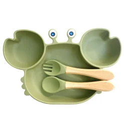 Set de repas avec couvert Crabe