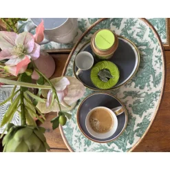Set de table ovale Offrande à l'amour - Toile de Jouy