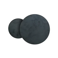 Set de 2 tables tables gigognes Nesting - Charcoal - Ø 92 cm