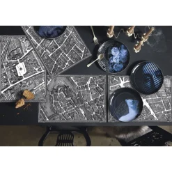 Set de table vinyle plan de Paris Turgot - La Bastille