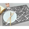 Set de table vinyle plan de Paris Turgot - Saint Germain