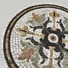 Set de table Vinyle Rond Mosaïque - Helena