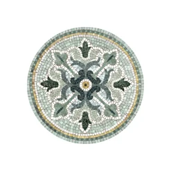 Set de table Vinyle Rond Mosaïque - Amanda