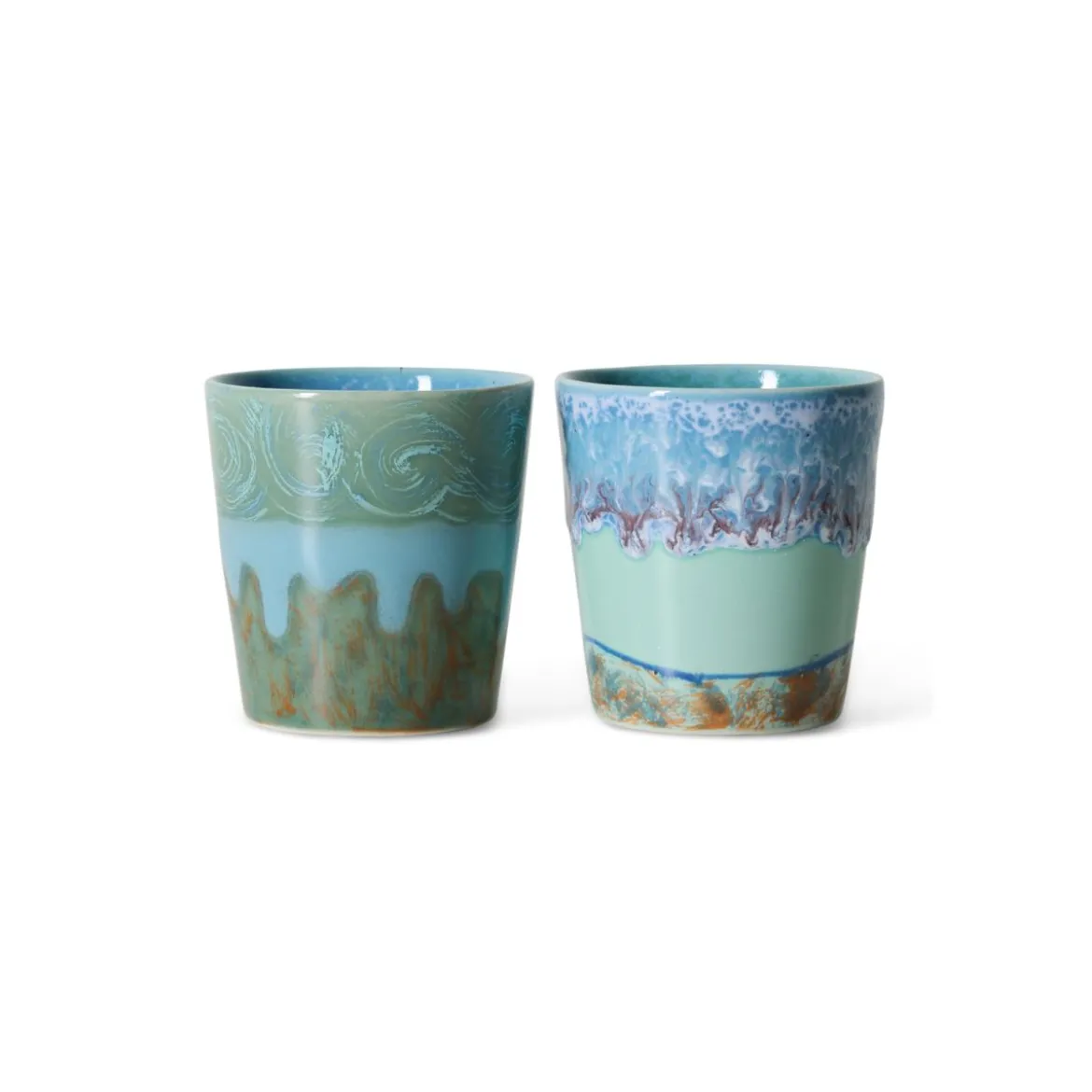 Set de 2 tasses à café 70s Van Gogh - Self Portrait