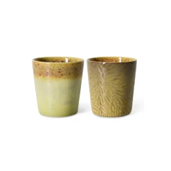 Set de 2 tasses à café 70s Van Gogh - Sunflowers