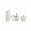 Set de 3 Vases Jayce Grés - Blanc