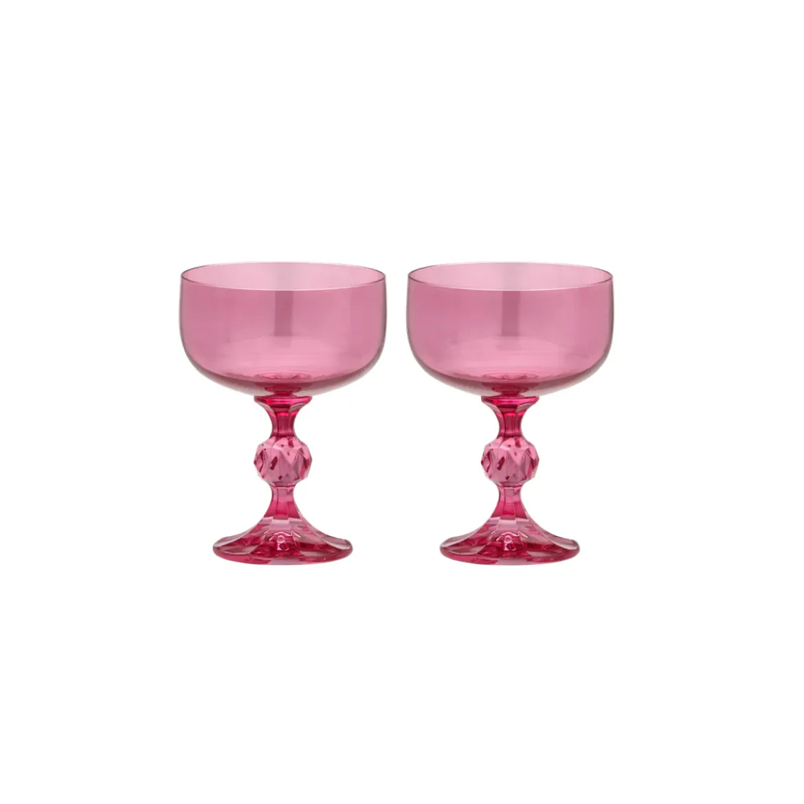 Set de 2 verres Cocktail - Rose