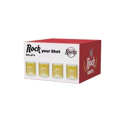 Set de 4 verres à shot - Rock Hand
