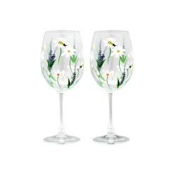 Set de 2 verres à vin - Springtime toast