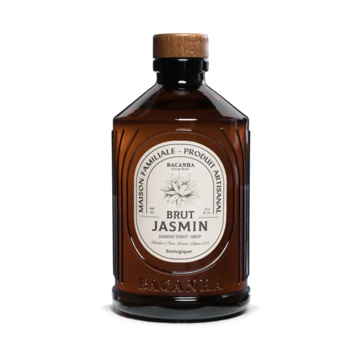 Sirop Brut de Jasmin Bio - 400 ml