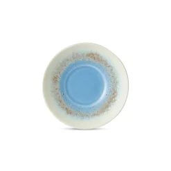 Soucoupe Azure 70's en Ceramique - Ø 11.5 cm
