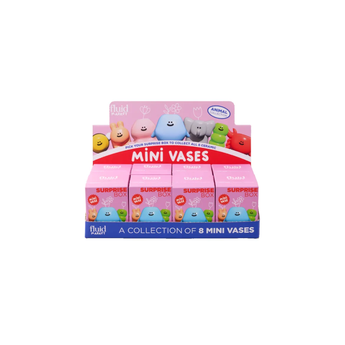 Surprise box Mini vases - Animal